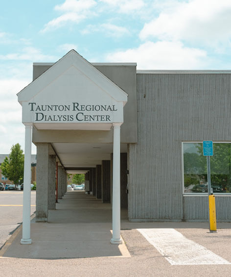 outside of Taunton Regional Dialysis Center