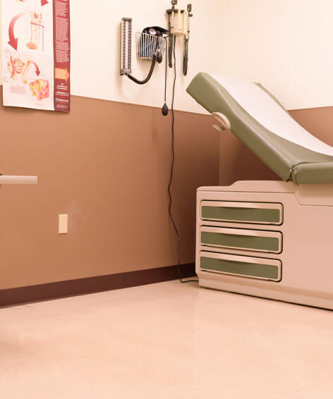 inside of Taunton Regional Dialysis Center's therapy room
