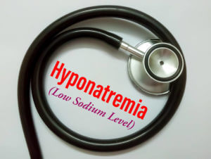 Hyponatremia, Low sodium level in blood, medical and concept